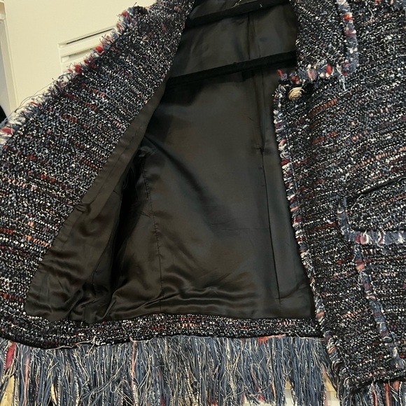 ZARA Tweed Jacket - Multicolor - Picture 6 of 6